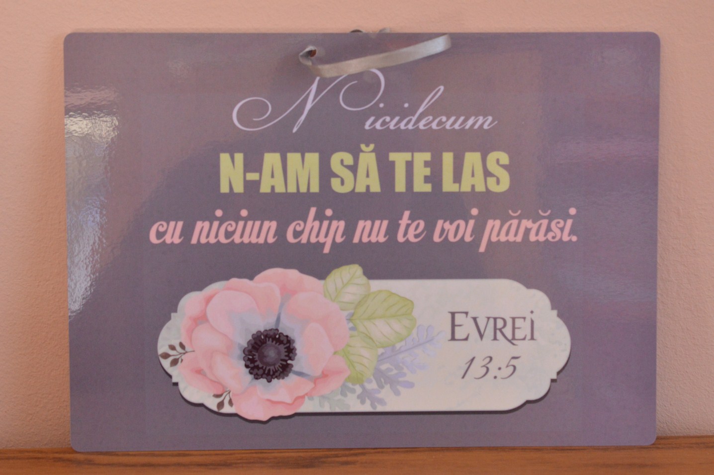 poster- Evrei 13;5 poster- Evrei 13;5