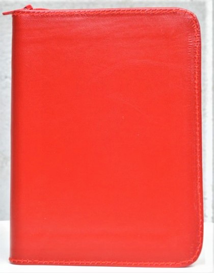 Harfa bisericilor lui Dumnezeu, editia 13, imbracata in piele, rosie, cu fermoar Harfa bisericilor lui Dumnezeu, editia 13, imbracata in piele, rosie, cu fermoar