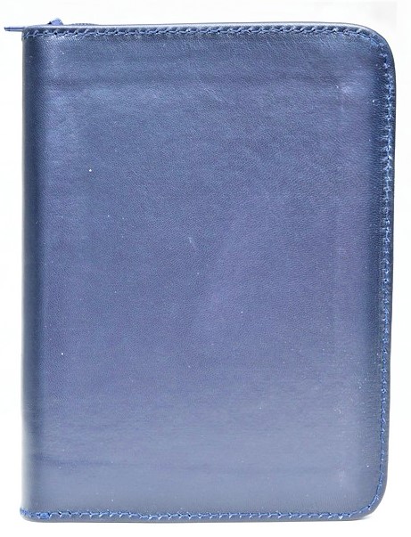 Harfa bisericilor lui Dumnezeu, editia 13, imbracata in piele, bleumarin, cu fermoar Harfa bisericilor lui Dumnezeu, editia 13, imbracata in piele, bleumarin, cu fermoar