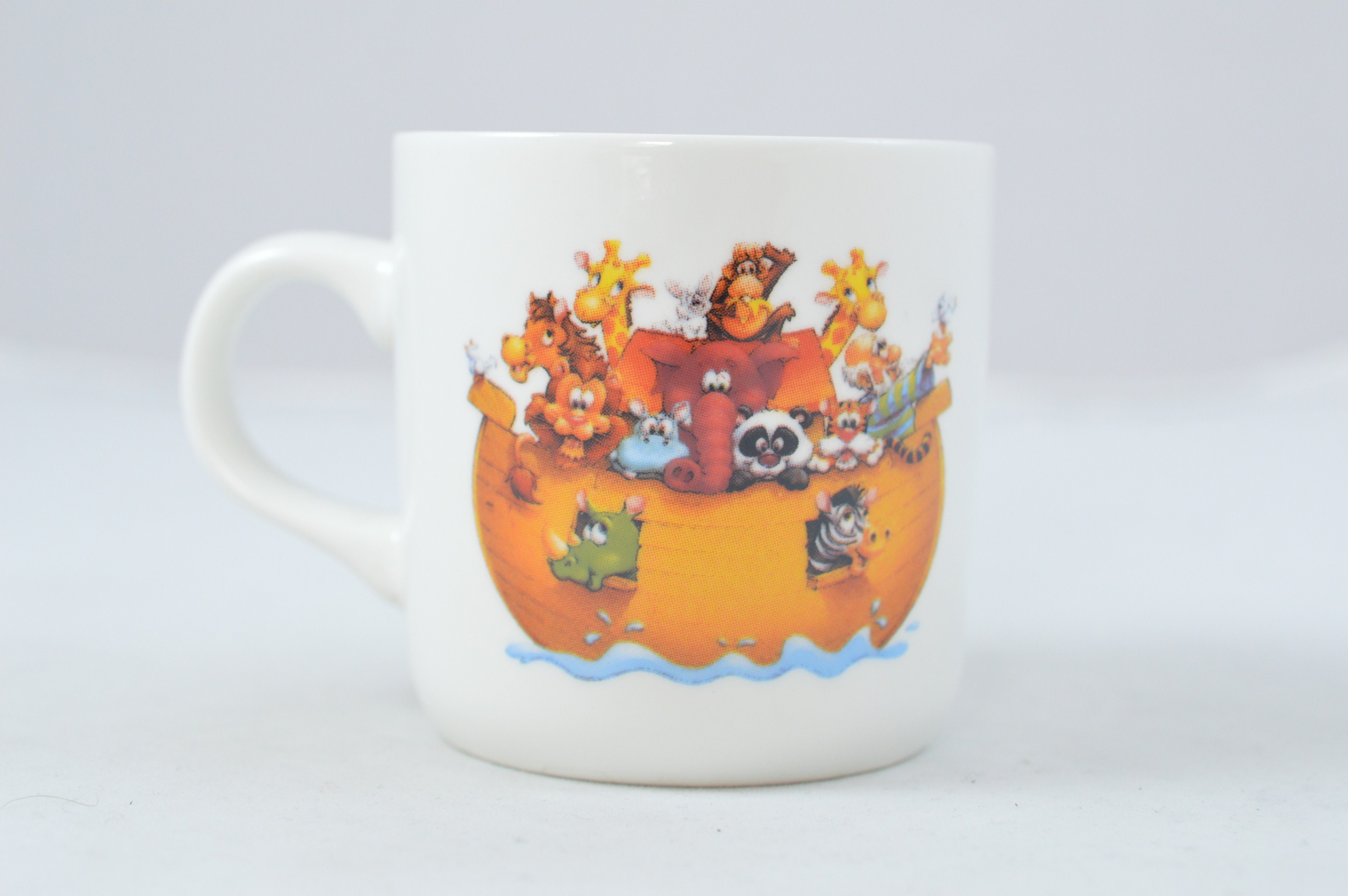 Cana ceramica pentru copii  - Corabia lui Noe Cana ceramica pentru copii  - Corabia lui Noe