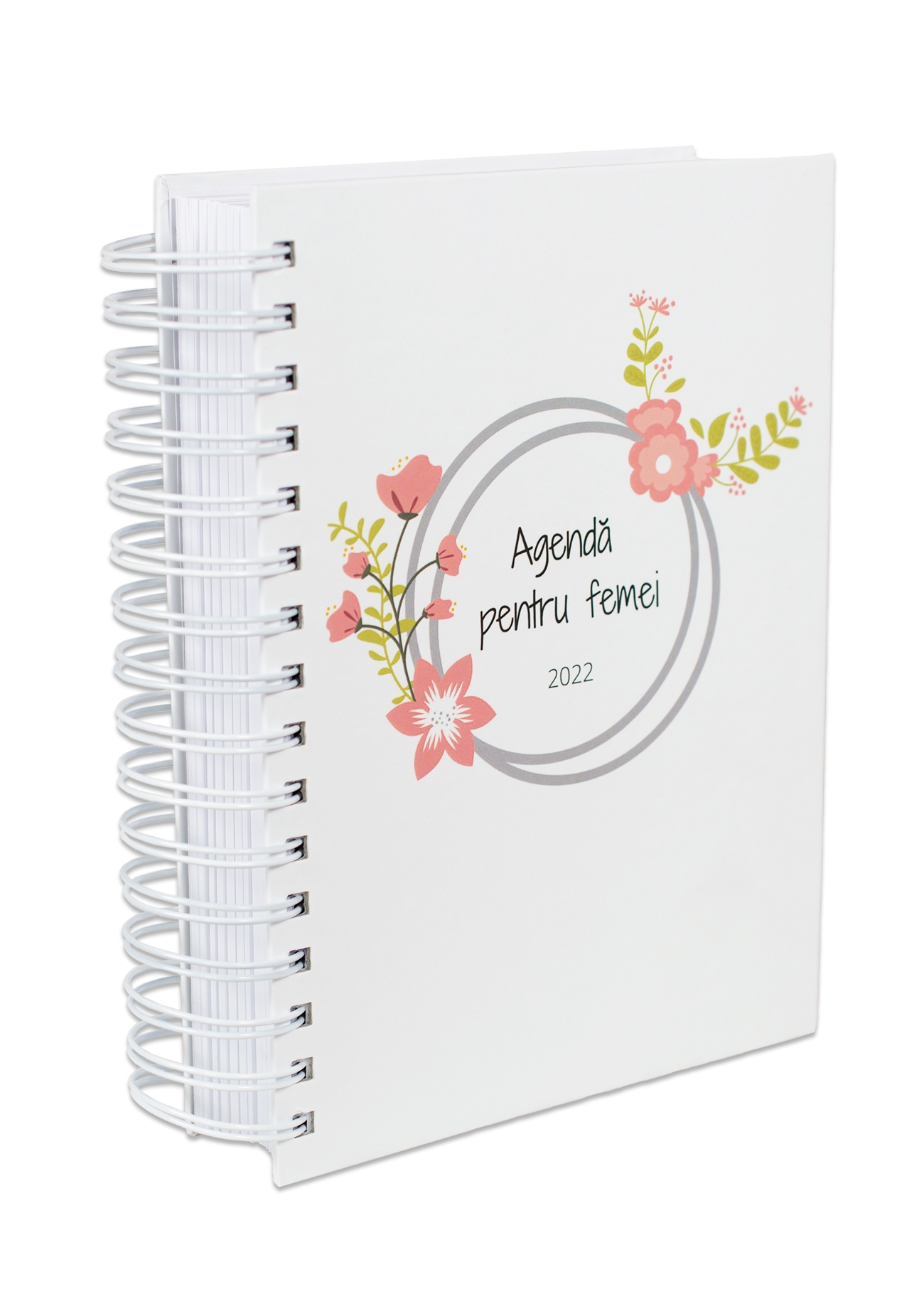 Agendă nedatată pentru femei cu Life planner 2022 Agendă nedatată pentru femei cu Life planner 2022