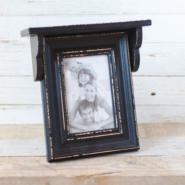 Rama foto vintage din lemn, negru (25x25x6.5 cm) Rama foto vintage din lemn, negru (25x25x6.5 cm)