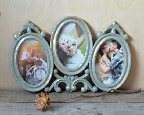 Rama foto vintage - oval 3 poze (36.5x23.5x2 cm) Rama foto vintage - oval 3 poze (36.5x23.5x2 cm)