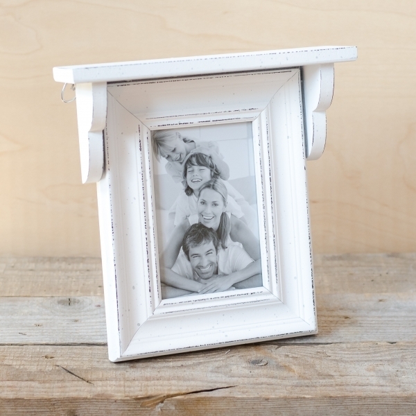 Rama foto vintage din lemn, alb (25x25x6.5 cm) Rama foto vintage din lemn, alb (25x25x6.5 cm)