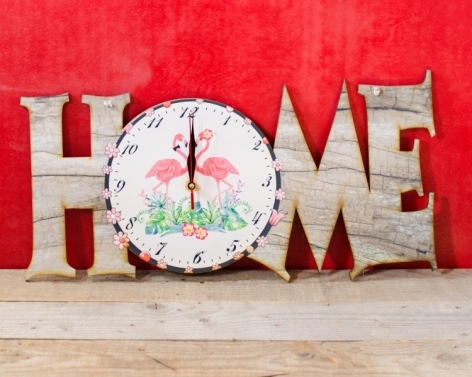 Ceas vintage - FLAMINGO (49x24 cm) Ceas vintage - FLAMINGO (49x24 cm)