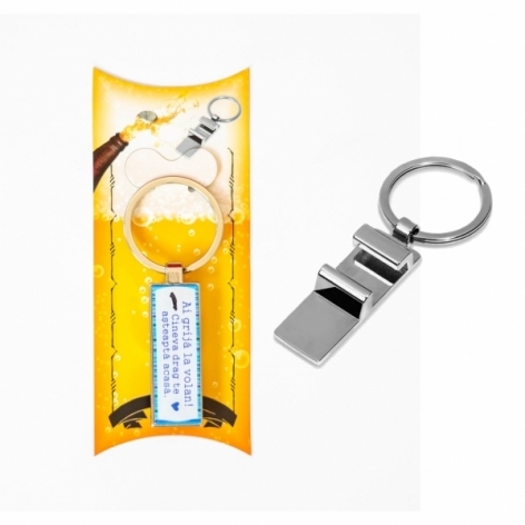 Breloc cu desfacator - Ai grija la volan! Breloc cu desfacator - Ai grija la volan!