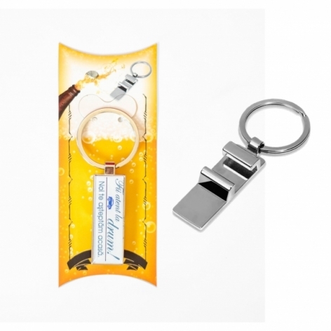 Breloc cu desfacator - Fii atent la drum! Breloc cu desfacator - Fii atent la drum!