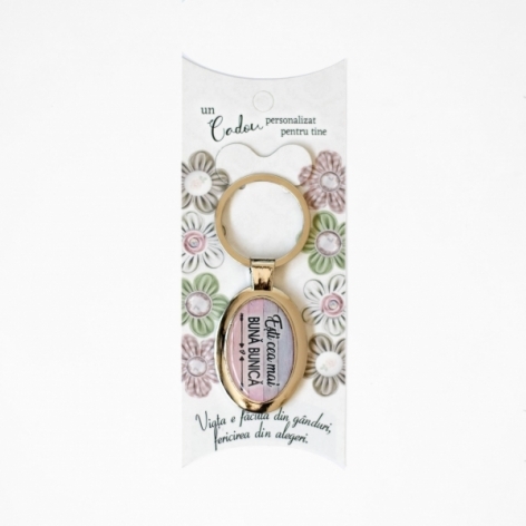 Breloc oval - Bunica! Breloc oval - Bunica!