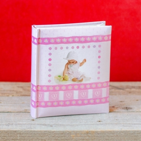 Album foto  baby   roz (15x17x3cm ) Album foto  baby   roz (15x17x3cm )