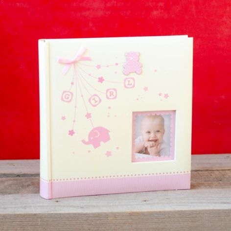Album foto baby - Girl cu poza (22 x 22 x 4.5 cm) Album foto baby - Girl cu poza (22 x 22 x 4.5 cm)