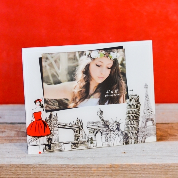 Rama foto de sticla - Travel (17x22 cm) Rama foto de sticla - Travel (17x22 cm)