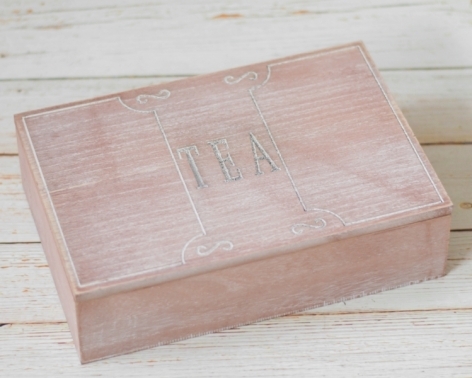 Cutie ceai  - Maro (25.5x17x7  cm) Cutie ceai  - Maro (25.5x17x7  cm)