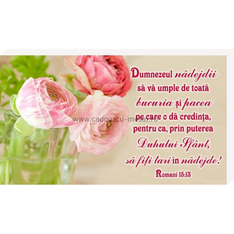 Dumnezeul nădejdii- Placheta birou Dumnezeul nădejdii- Placheta birou