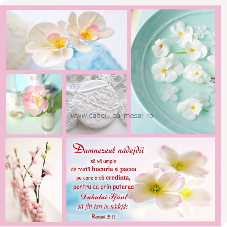 Tablou colaj vintage - Dumnezeul nădejdii (30x30 cm) Tablou colaj vintage - Dumnezeul nădejdii (30x30 cm)