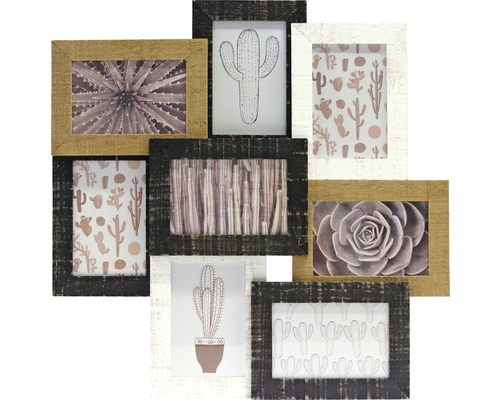 Rama foto multipla Toni colaj 8 fotografii - 48x48 cm Rama foto multipla Toni colaj 8 fotografii - 48x48 cm