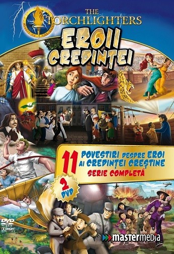 DVD - Eroii Credintei - Desene animate dublate in limba romana DVD - Eroii Credintei - Desene animate dublate in limba romana