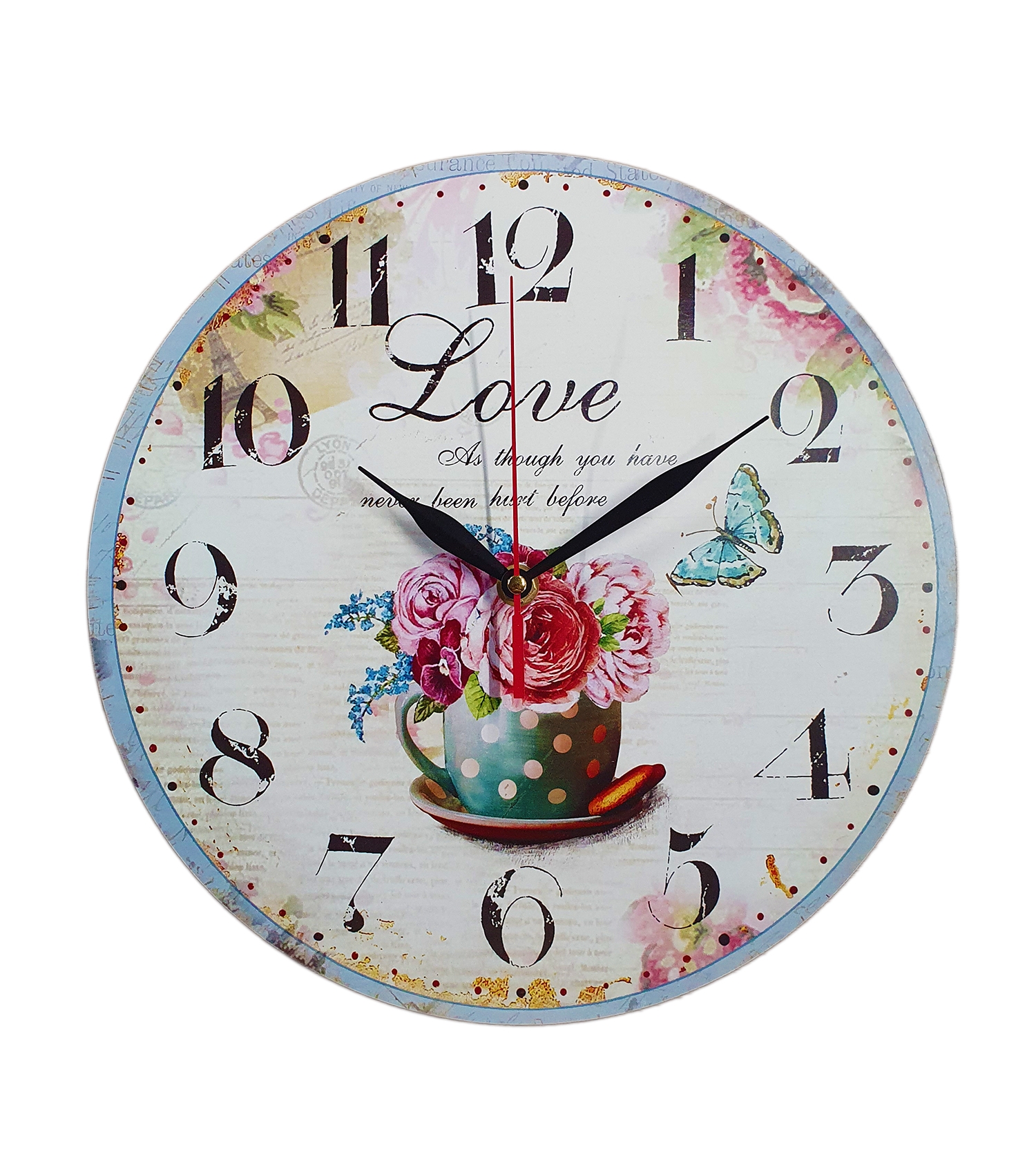 Ceas perete - Love (28 x 28 cm) Ceas perete - Love (28 x 28 cm)