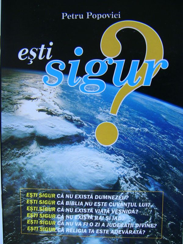 Esti sigur? Esti sigur?