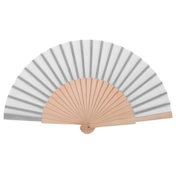Evantai din lemn, gri Evantai din lemn, gri