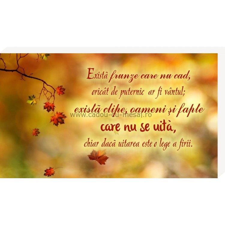 Există oameni care nu se uită 2- Placheta birou Există oameni care nu se uită 2- Placheta birou