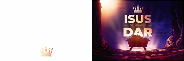 Felicitare - Isus cel mai mare dar! Felicitare - Isus cel mai mare dar!