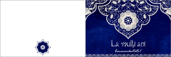 Felicitare - La multi ani binecuvantati! Felicitare - La multi ani binecuvantati!