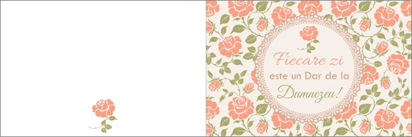 Felicitare - Fiecare zi este un dar de la Dumnezeu! Felicitare - Fiecare zi este un dar de la Dumnezeu!