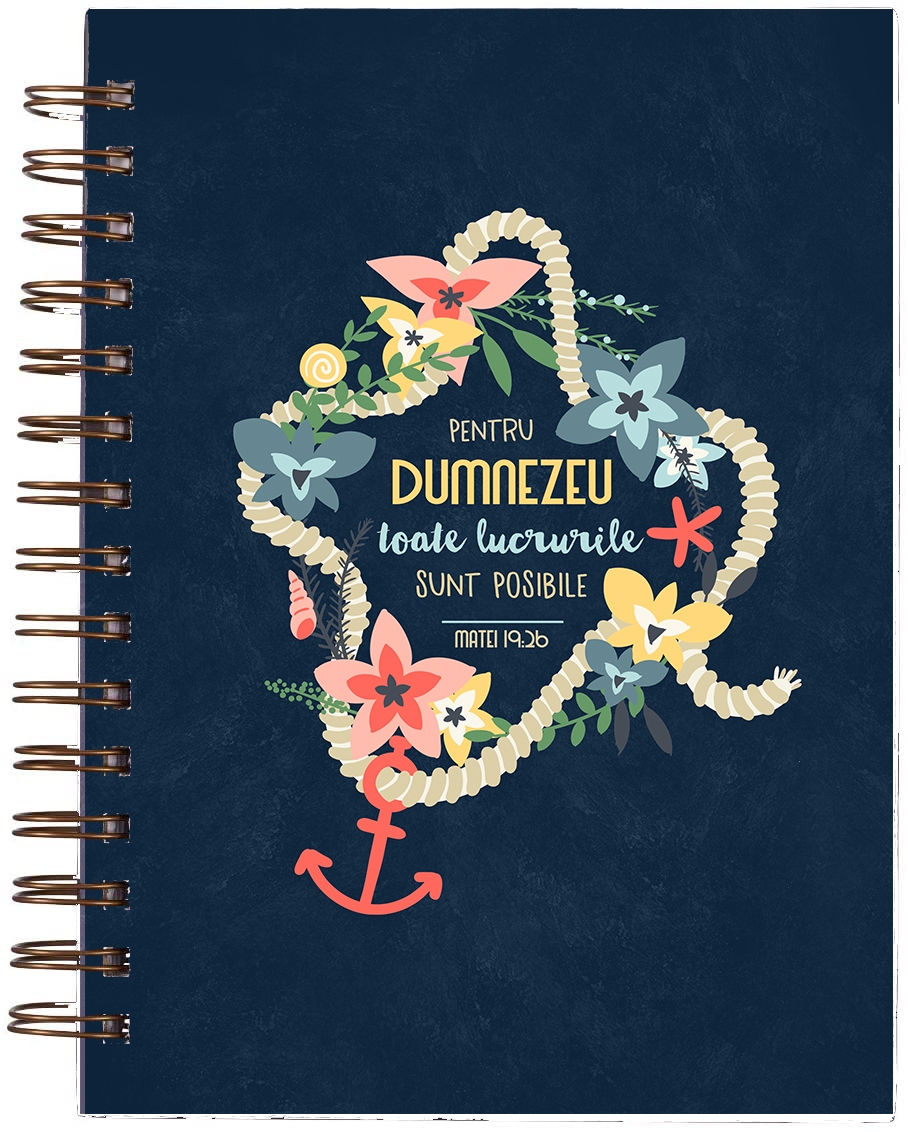 Jurnal crestin cu versete biblice - Pentru Dumnezeu toate lucrurile sunt posibile Jurnal crestin cu versete biblice - Pentru Dumnezeu toate lucrurile sunt posibile