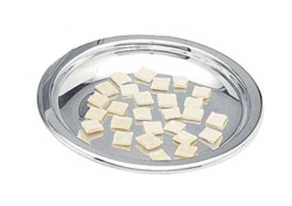 Farfurie argintie pentru paine impartasanie 2 Farfurie argintie pentru paine impartasanie 2