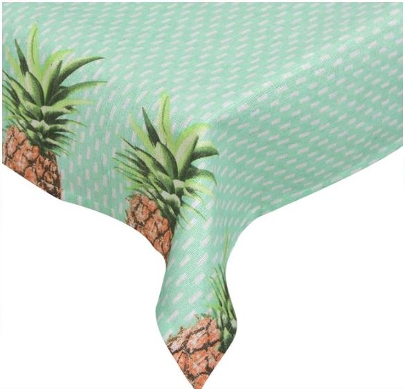 Fata de masa verde-alb - Ananas, 140x180 cm Fata de masa verde-alb - Ananas, 140x180 cm