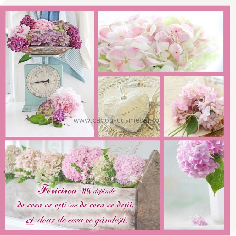 Tablou colaj vintage - Fericirea nu depinde de ceea ce esti (30x30 cm) Tablou colaj vintage - Fericirea nu depinde de ceea ce esti (30x30 cm)