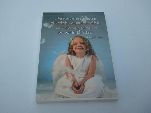 Carnetel cu versete biblice - Fiti buni unii cu altii