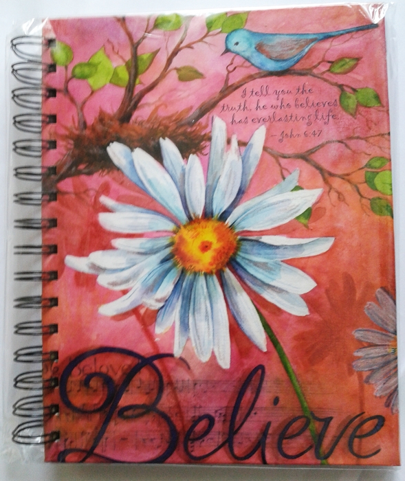 Jurnal crestin cu spirala - Believe (John 6:47)
