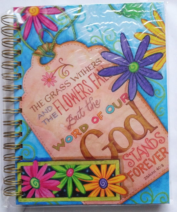 Jurnal crestin cu spirala - Word of our God (Isaiah 40:8) Jurnal crestin cu spirala - Word of our God (Isaiah 40:8)