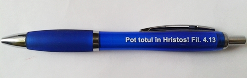 Pix cu mesaj crestin - Pot totul in Hristos! Pix cu mesaj crestin - Pot totul in Hristos!