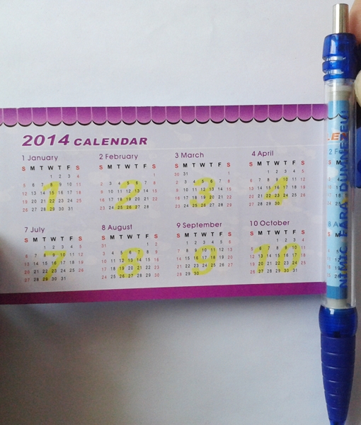 Pix cu mesaj crestin si calendar incorporat - Nimic fara Dumnezeu! Pix cu mesaj crestin si calendar incorporat - Nimic fara Dumnezeu!