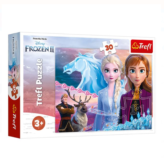 Puzzle Trefl - Frozen 2, 30 piese - Activitati pentru copii (3+)