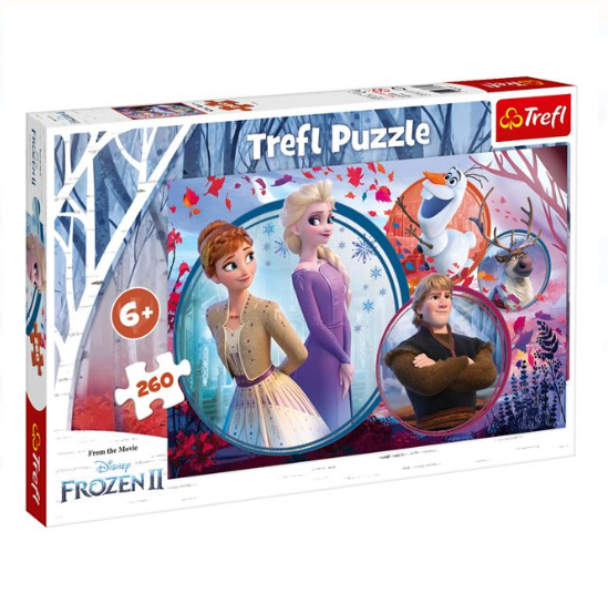 Puzzle Trefl - Frozen 2, 260 piese - Activitati pentru copii (6+) Puzzle Trefl - Frozen 2, 260 piese - Activitati pentru copii (6+)