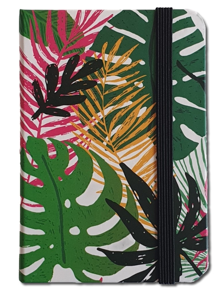 Carnetel A7 pentru femei - Filodendron  (7.5x10.5x1.5 cm) Carnetel A7 pentru femei - Filodendron  (7.5x10.5x1.5 cm)