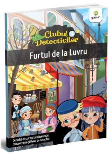 Furtul de la Luvru - Carte cu activitati pentru copii (4-7 ani) Furtul de la Luvru - Carte cu activitati pentru copii (4-7 ani)