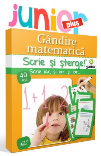 Gandire matematica - Activitati cu fise pentru copii (3-5 ani)