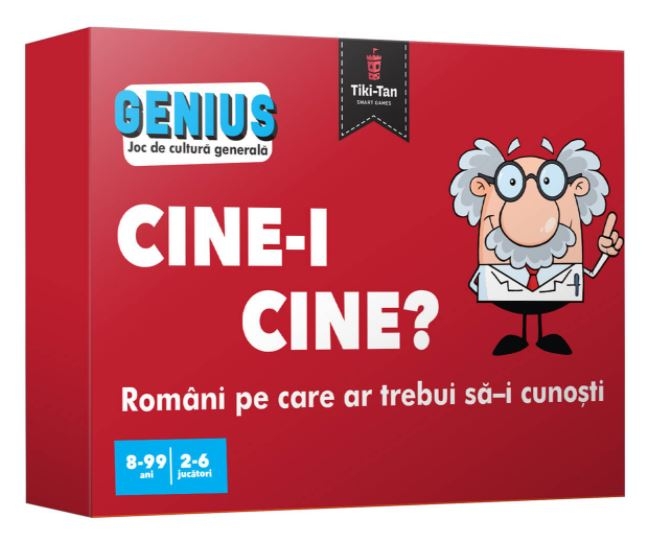 Cine-i cine? Romani pe care ar trebui sa-i cunosti - Joc de cultura generala (8+ ani) Cine-i cine? Romani pe care ar trebui sa-i cunosti - Joc de cultura generala (8+ ani)