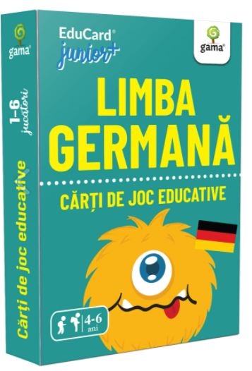 Carti de joc Educative - Limba germana (3-6 ani)