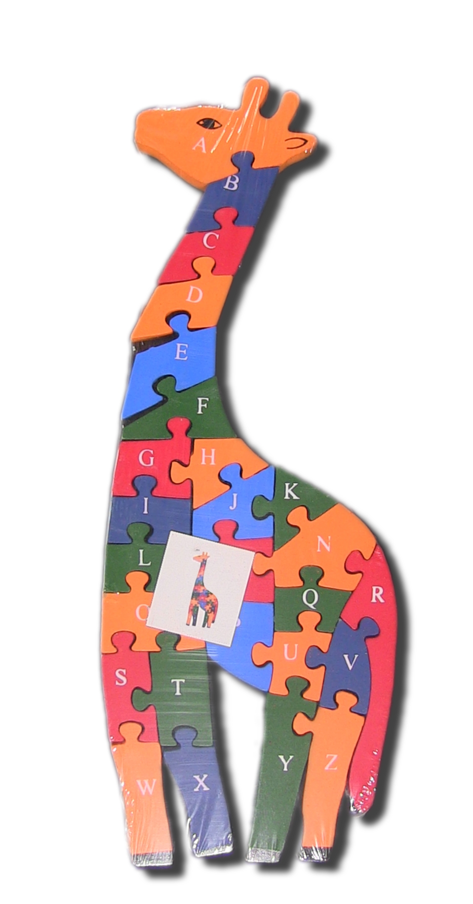 Jucarii din lemn - Puzzle girafa Jucarii din lemn - Puzzle girafa