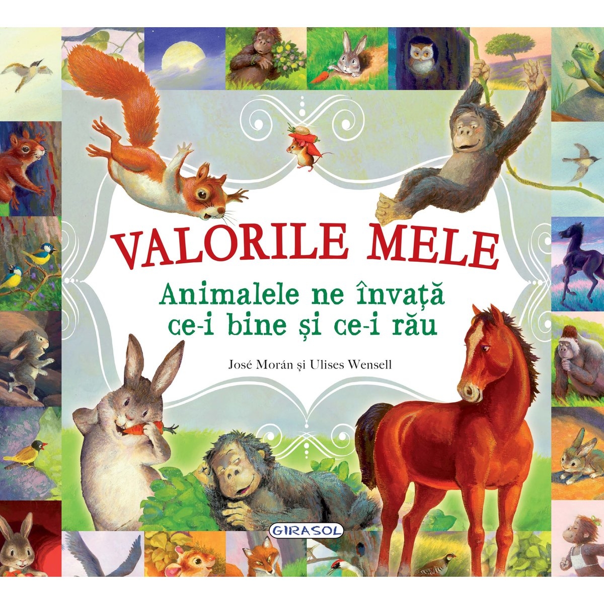 Valorile mele. Animalele ne invata ce-i bine si ce-i rau - Carte educativă copii