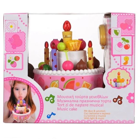 Tort zi de nastere muzical - Jucarii pentru copii (3+) Tort zi de nastere muzical - Jucarii pentru copii (3+)
