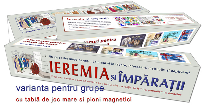 Jocuri biblice pentru copii - Ieremia si Imparatii - varianta pentru grupe Jocuri biblice pentru copii - Ieremia si Imparatii - varianta pentru grupe