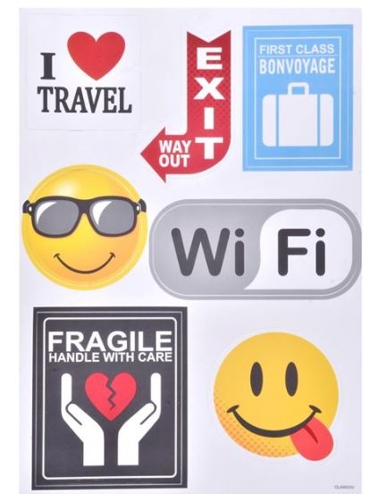 Autocolante - I love Travel, 7 buc. (3+) Autocolante - I love Travel, 7 buc. (3+)