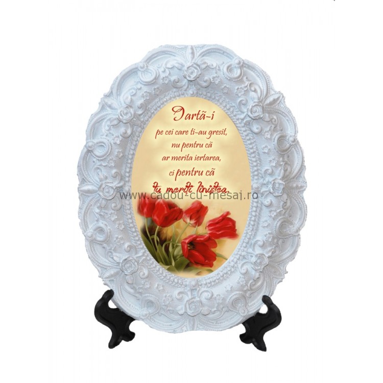 Tablou oval - Iartă-i pe cei care ți-au greșit