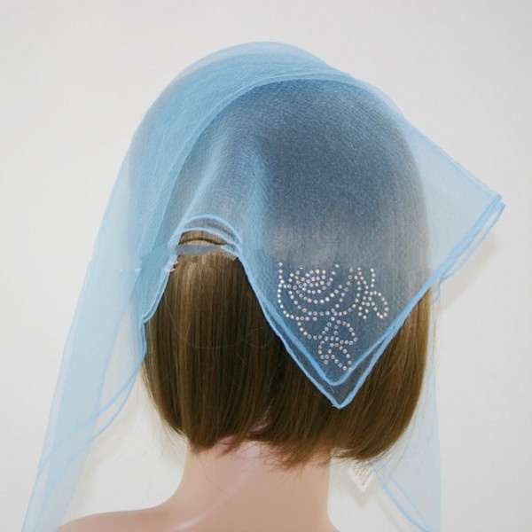 Batic spumă -  Albastru  cu strasuri Trandafir (60x60cm) Batic spumă -  Albastru  cu strasuri Trandafir (60x60cm)